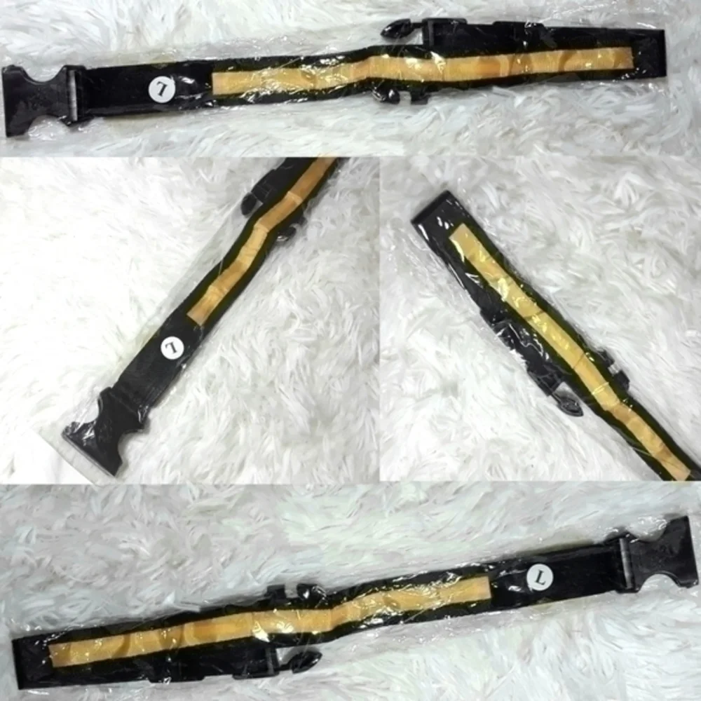 Two Tone Trimmed Pet Collar-Size L
